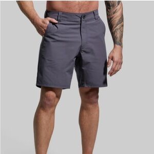 Born Primitive Grey Delta Shorts 36